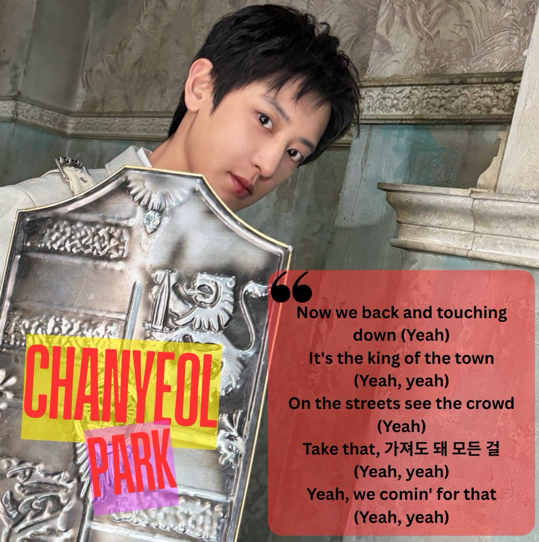 A moment captured by a fan of Chanyeol