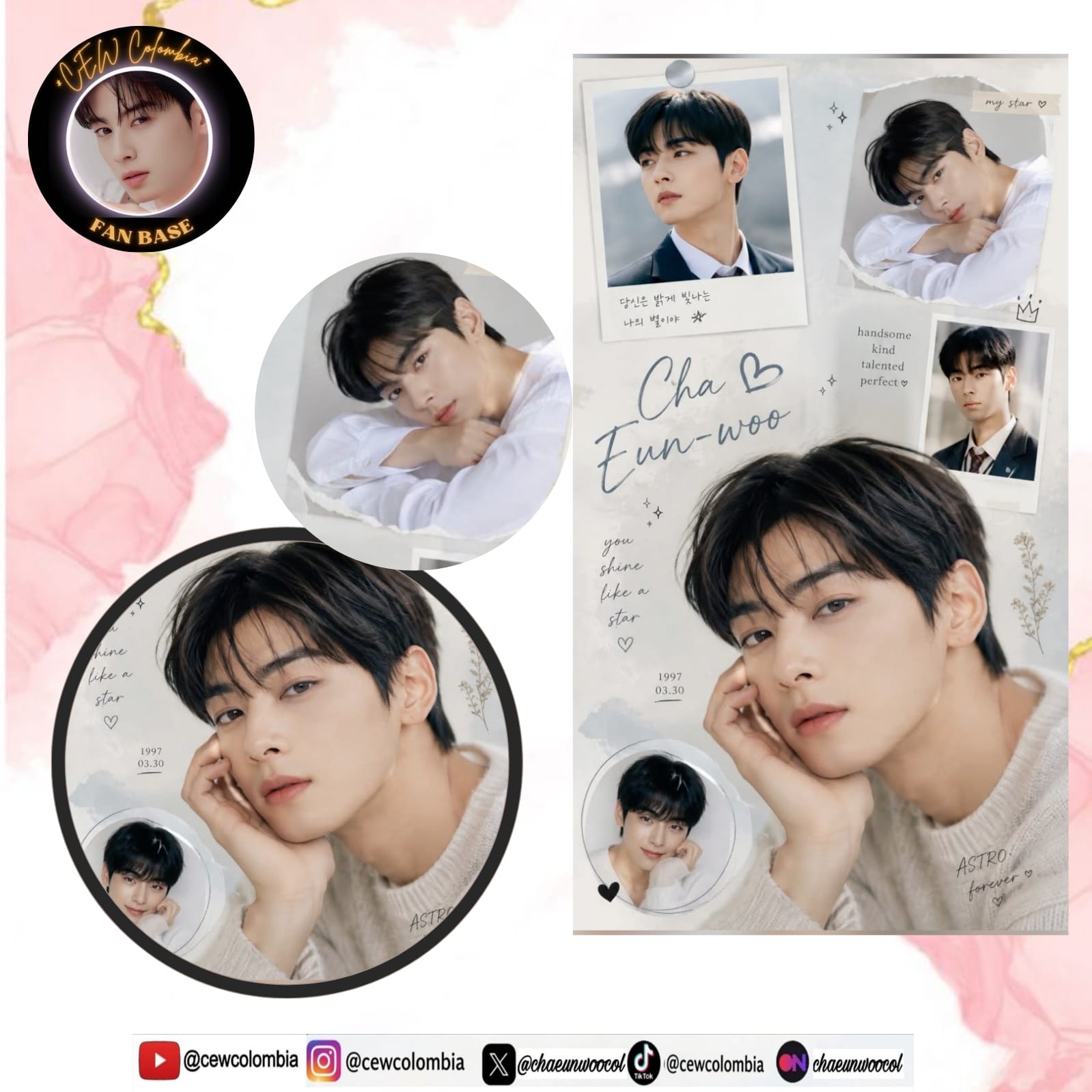 A moment captured by a fan of Cha Eunwoo