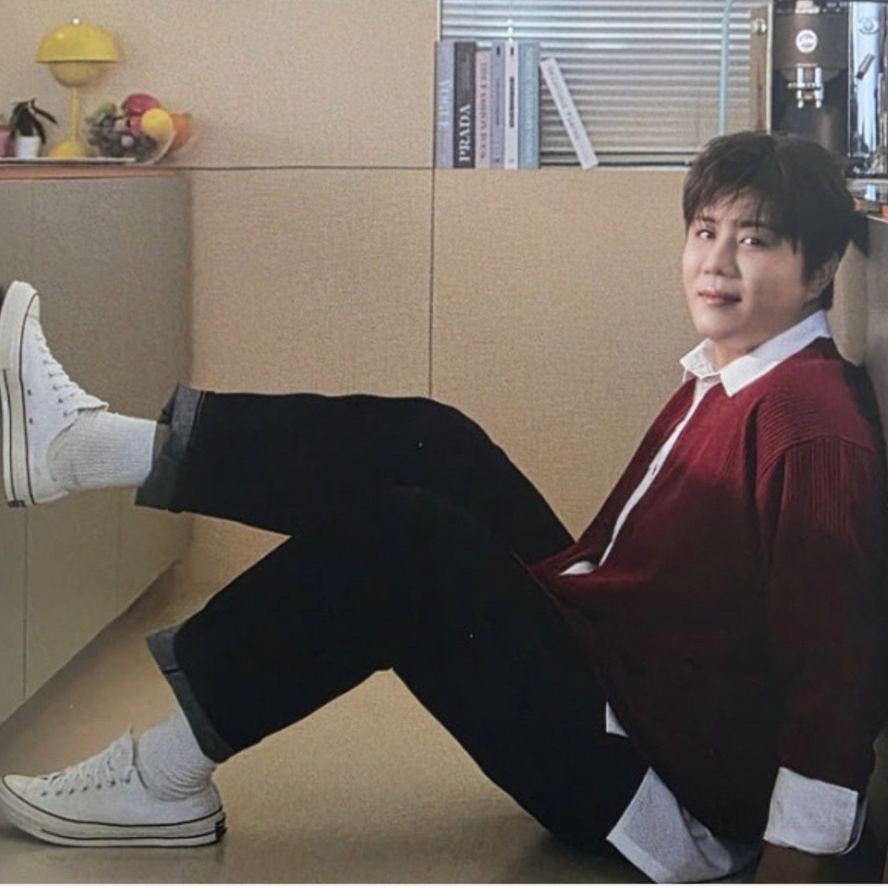 Behind-the-scenes cut of Jin Haesung