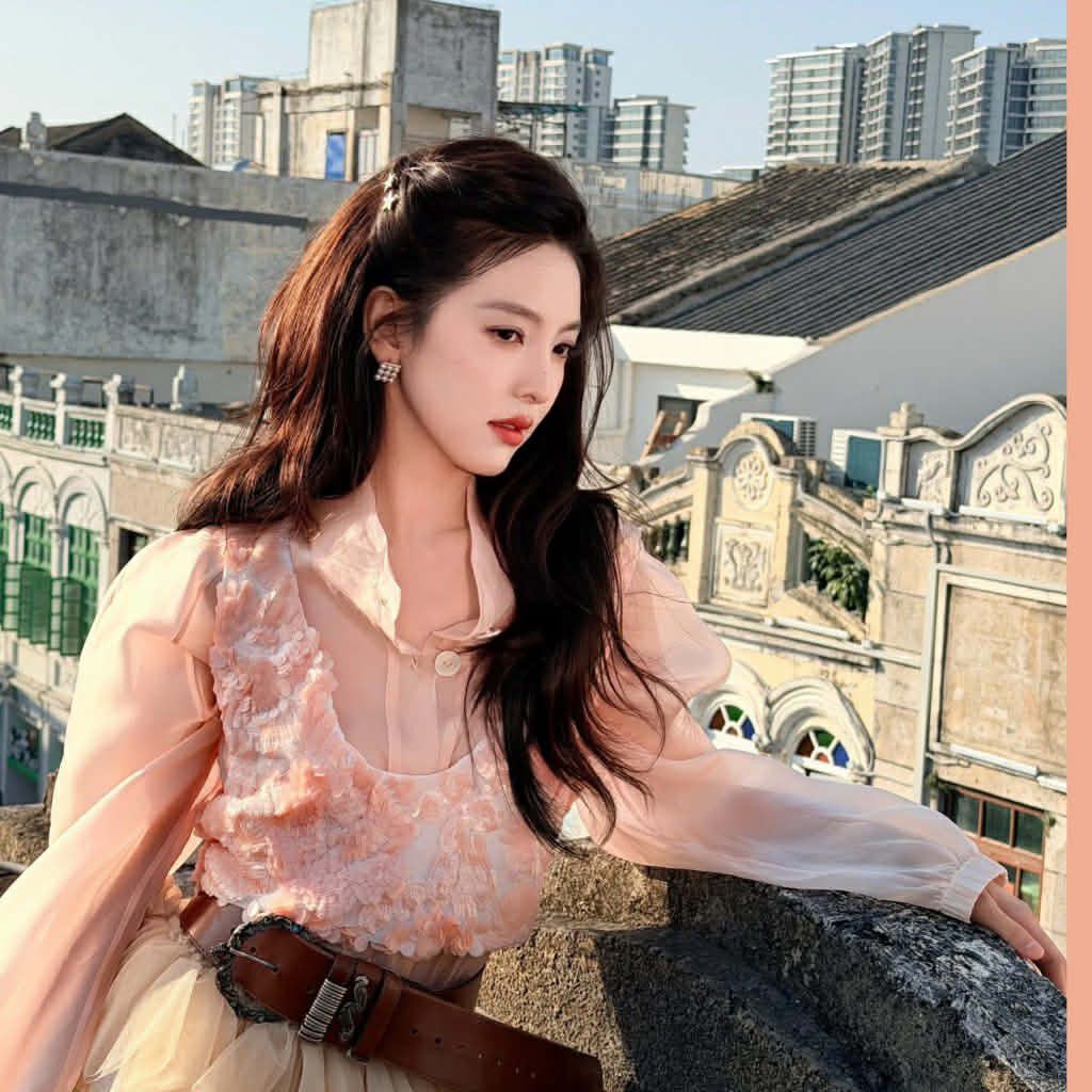 A moment captured by a fan of Zhang Ruonan