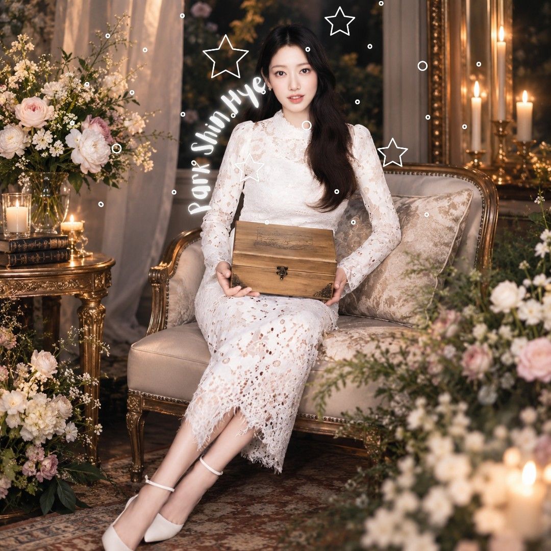 Behind-the-scenes cut of Park Shinhye