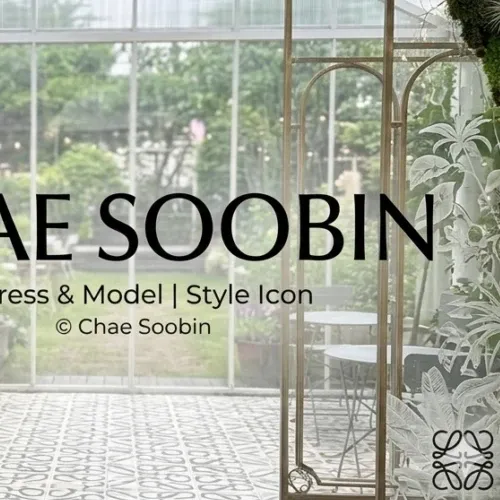 Behind-the-scenes cut of Chae Soobin