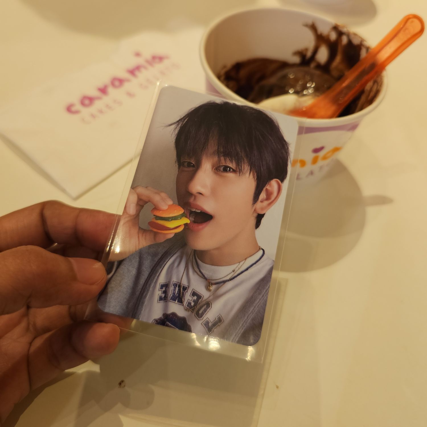 Momen yang diabadikan oleh penggemar Park Jinyoung