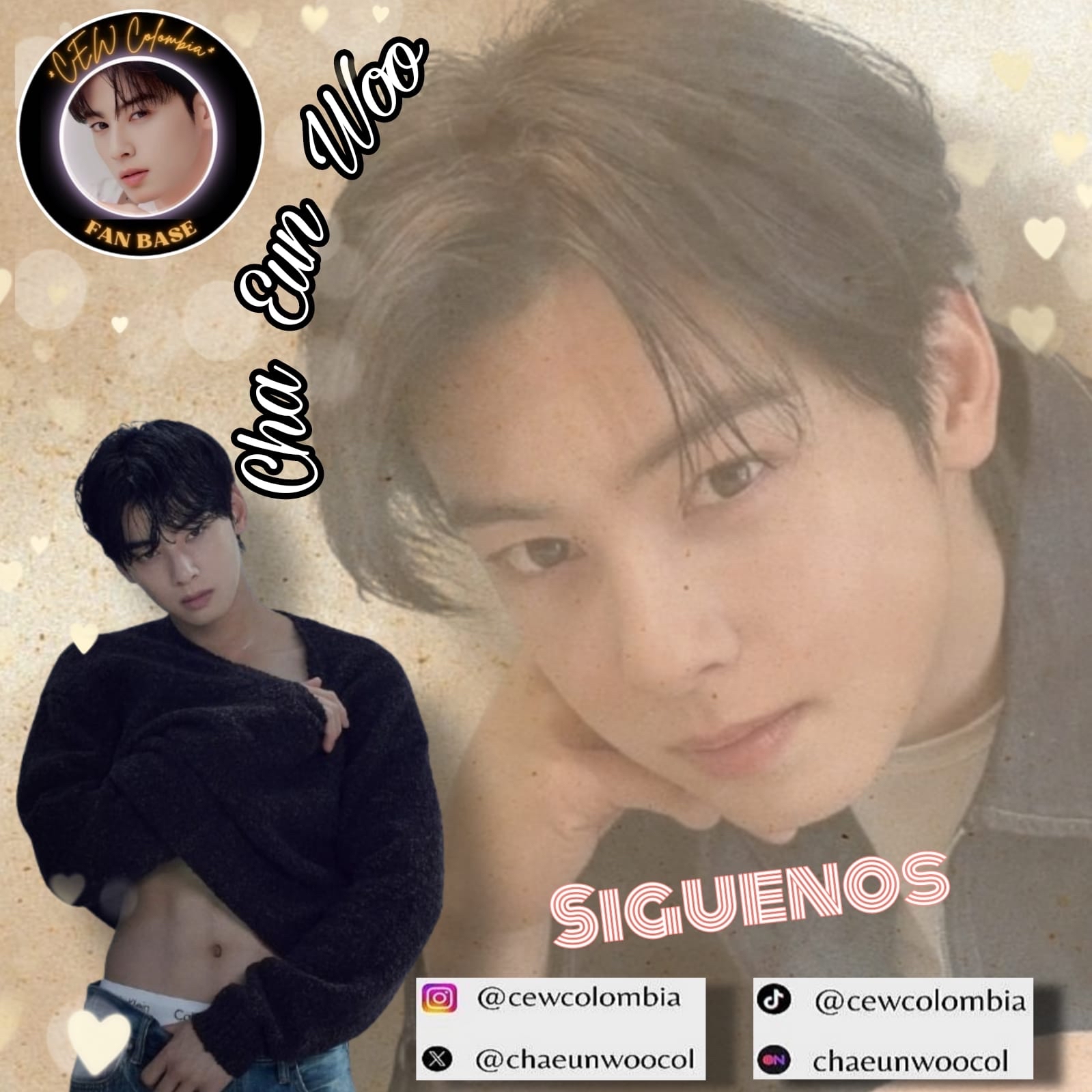 Recent activity shot of Cha Eunwoo