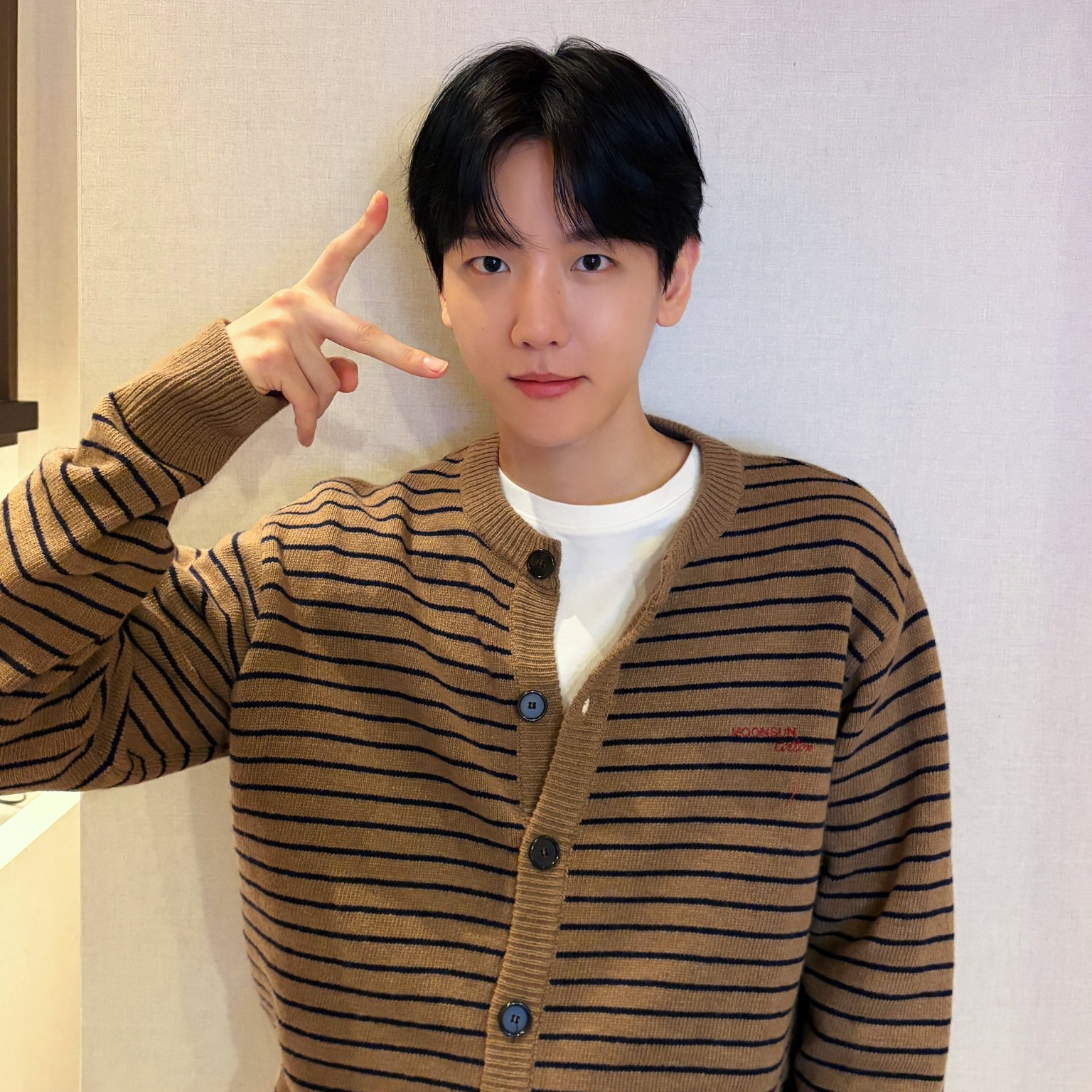 A moment captured by a fan of Baekhyun