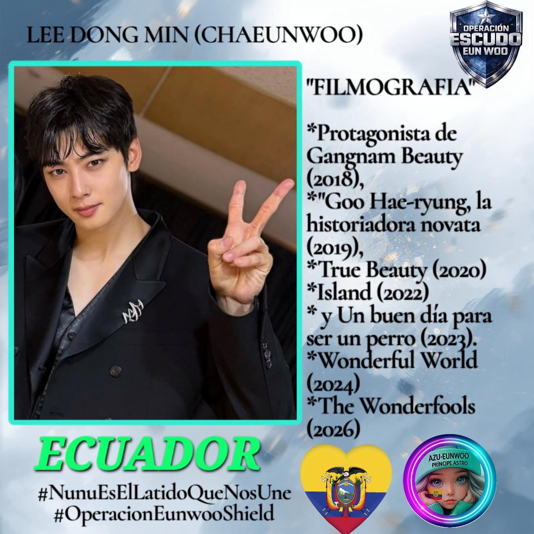 Behind-the-scenes cut of Cha Eunwoo