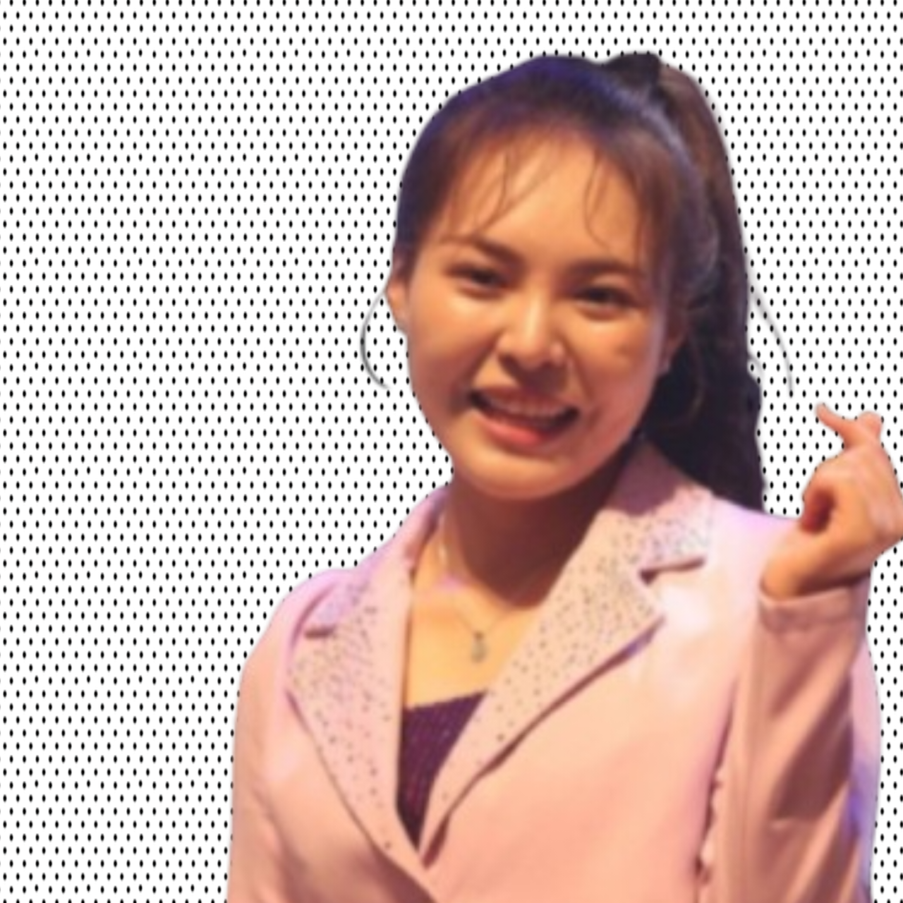 A moment captured by a fan of Miss Kim