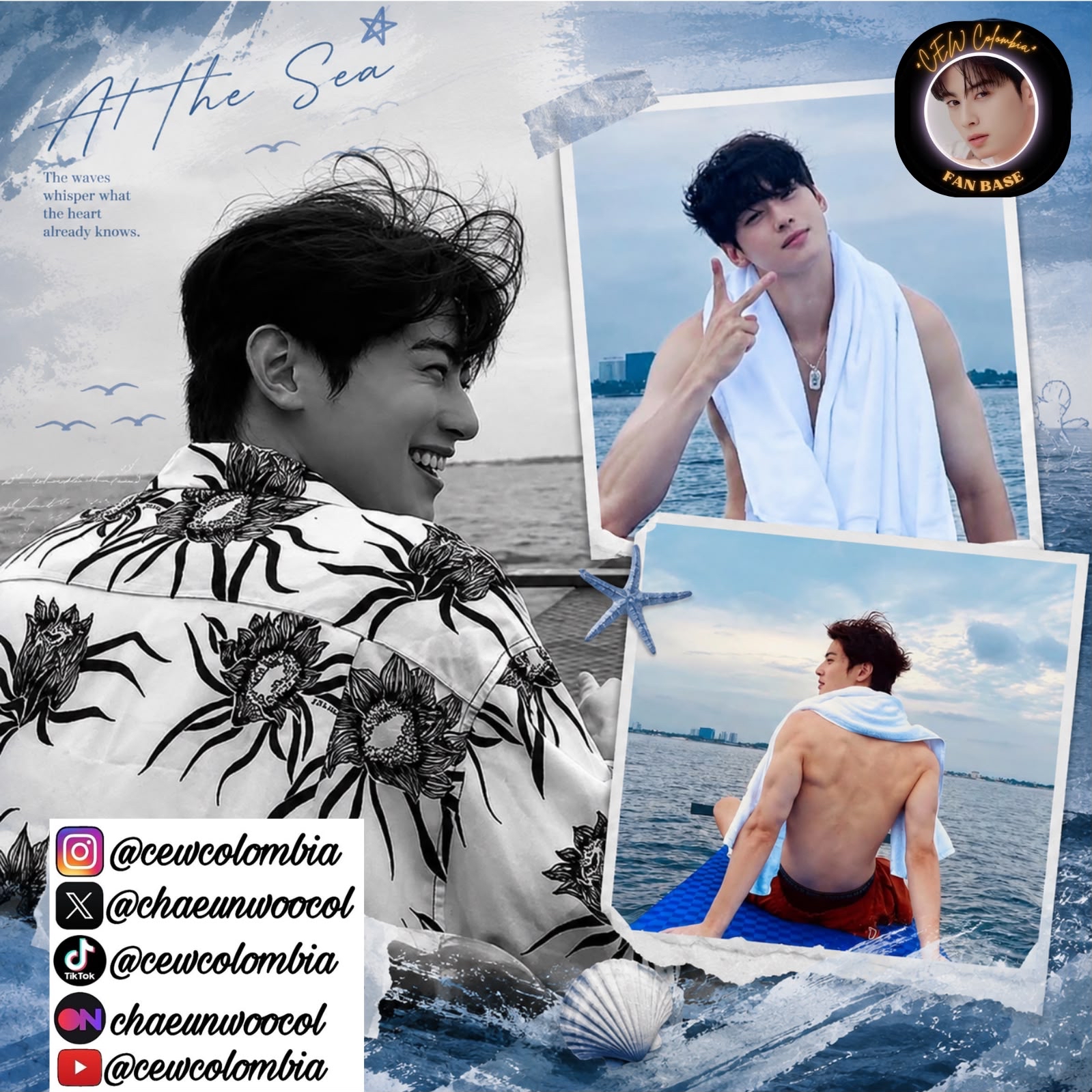 Recent activity shot of Cha Eunwoo