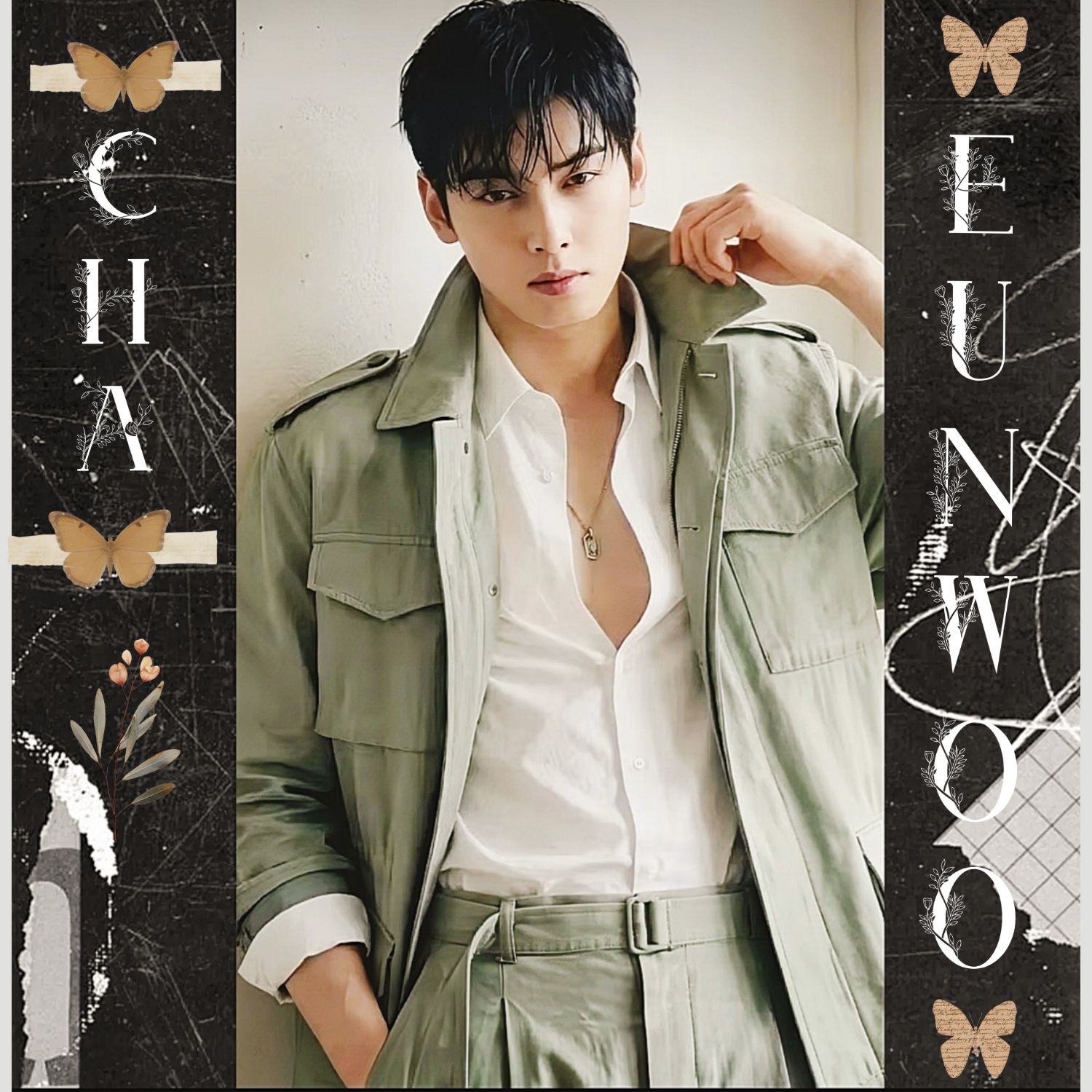 Foto terbaru dari Cha Eunwoo