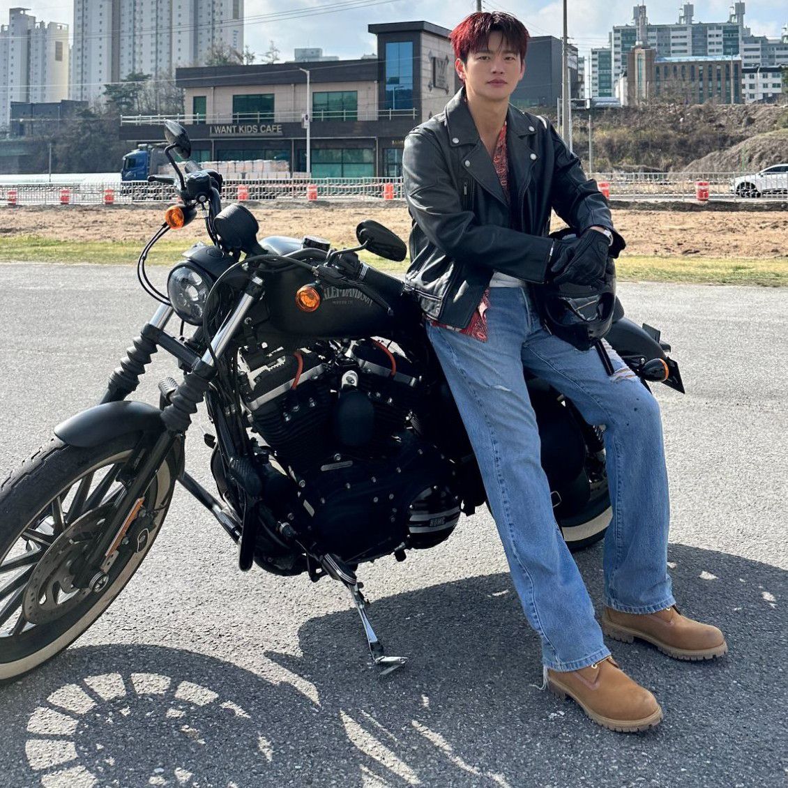 Behind-the-scenes cut of Seo Inguk