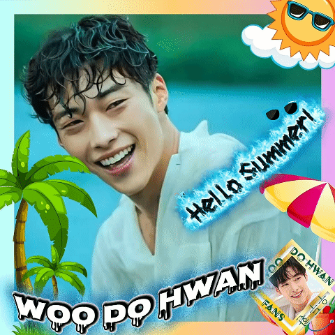 A moment captured by a fan of Woo Dohwan