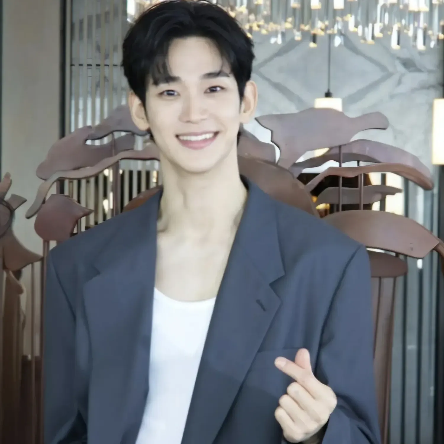 Recent activity shot of Kim Soohyun