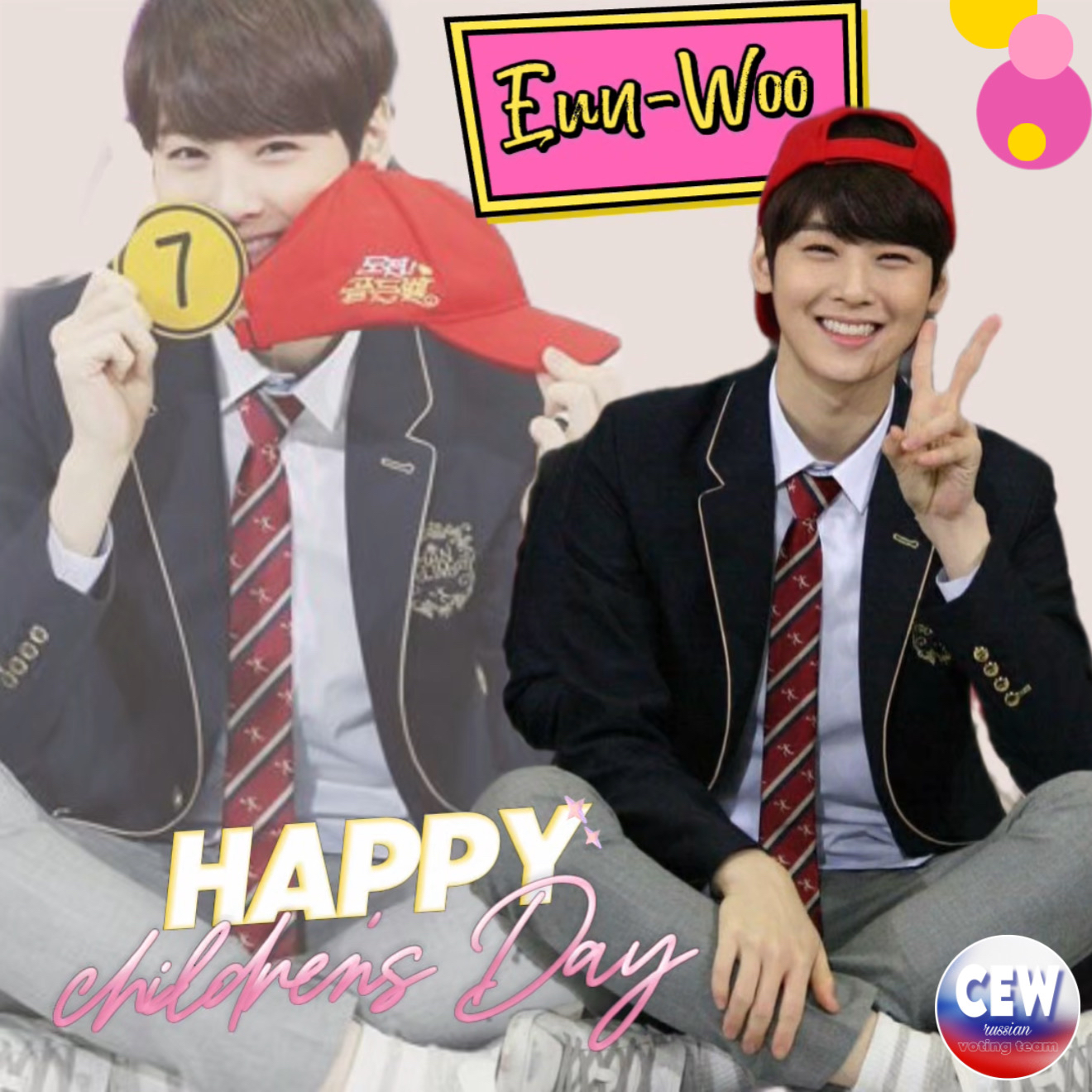 A moment captured by a fan of Cha Eunwoo