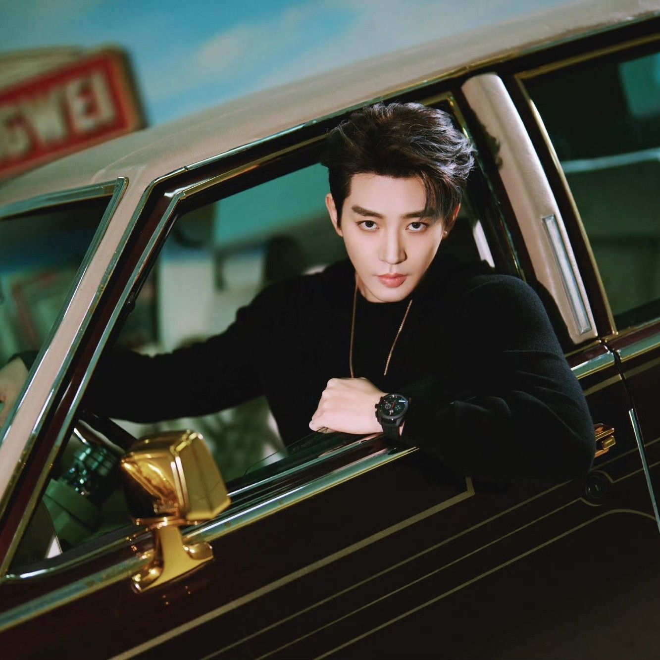 A moment captured by a fan of Deng Wei