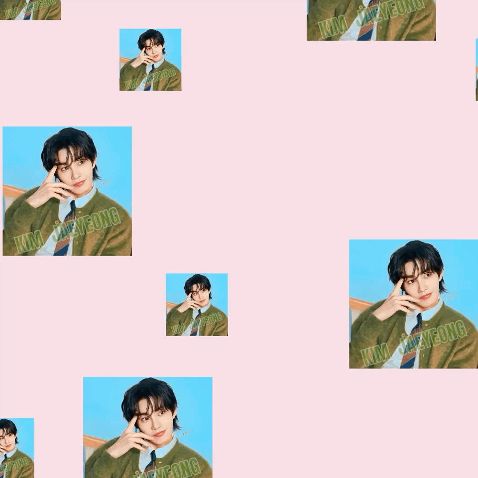 Behind-the-scenes cut of Kim Jaeyoung