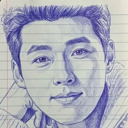 Momen yang diabadikan oleh penggemar Hyun Bin