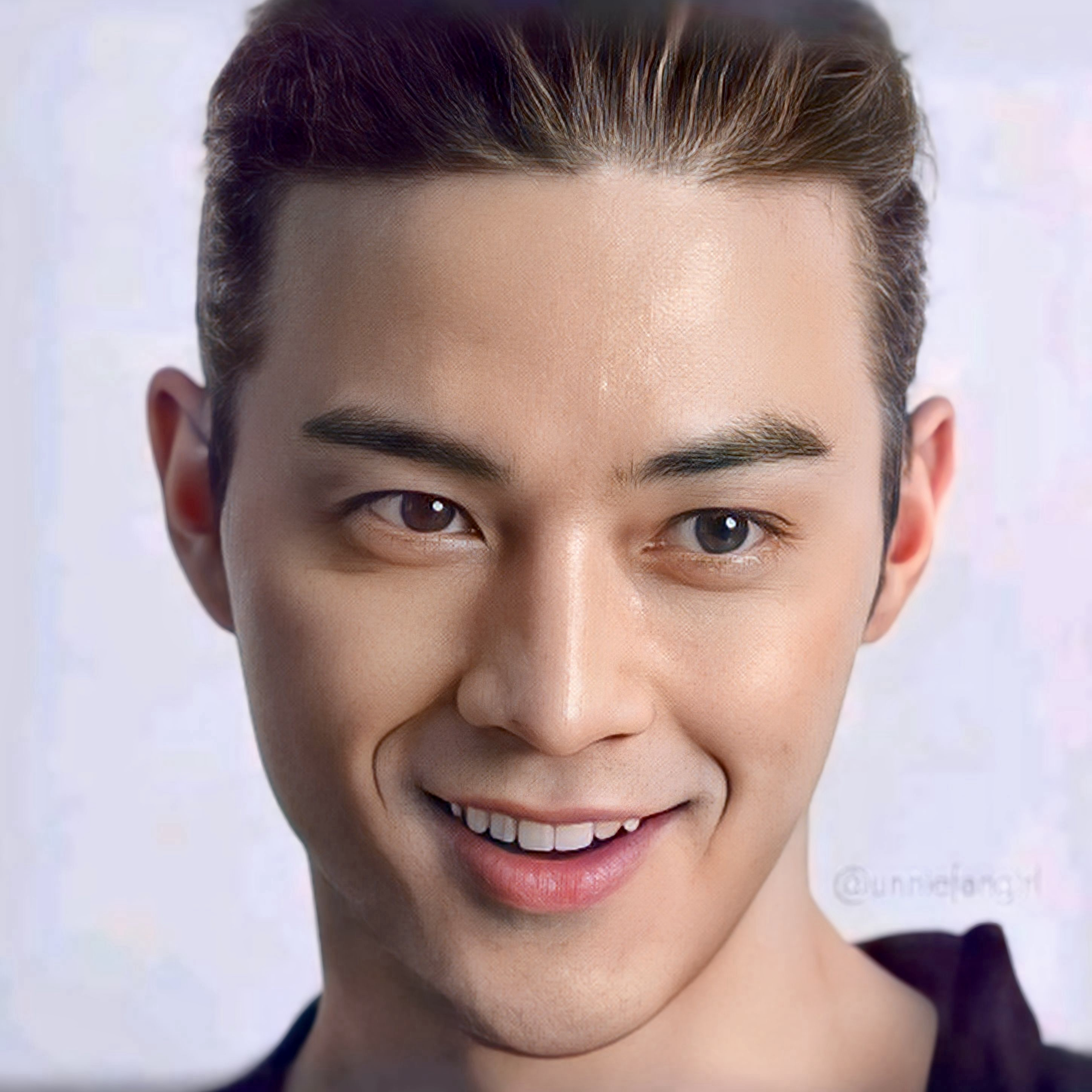 Behind-the-scenes cut of Kim Jihoon