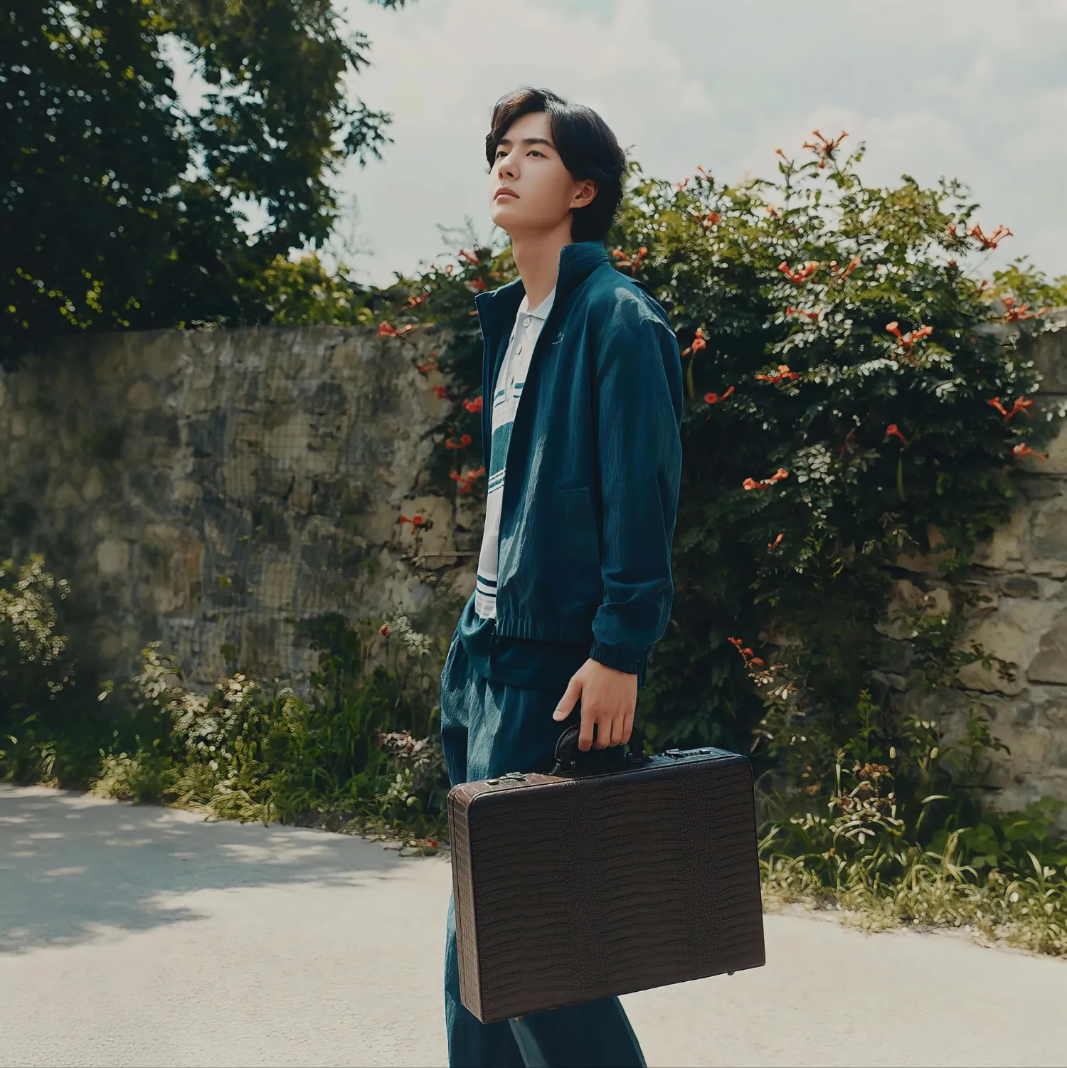 A moment captured by a fan of Wang Yibo
