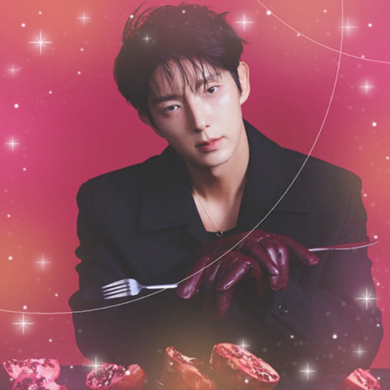 Behind-the-scenes cut of Lee Joongi