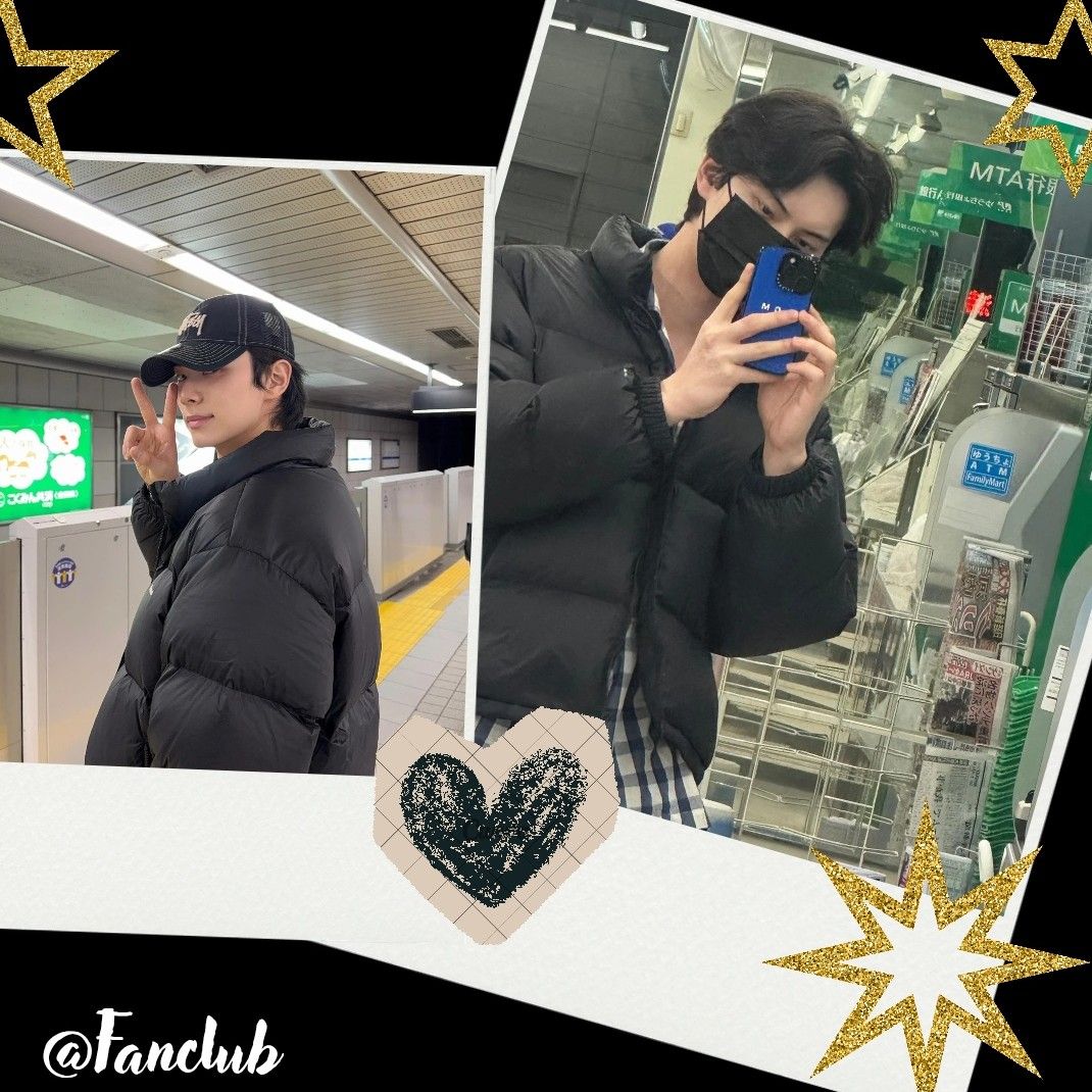 Behind-the-scenes cut of Lee Chaemin