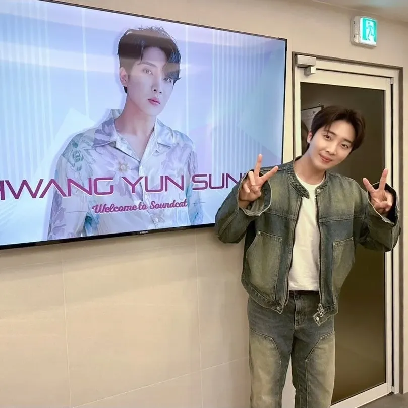 Behind-the-scenes cut of Hwang Yunsung