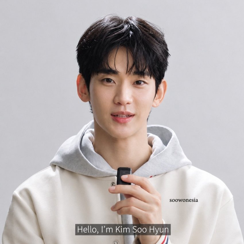 Recent activity shot of Kim Soohyun