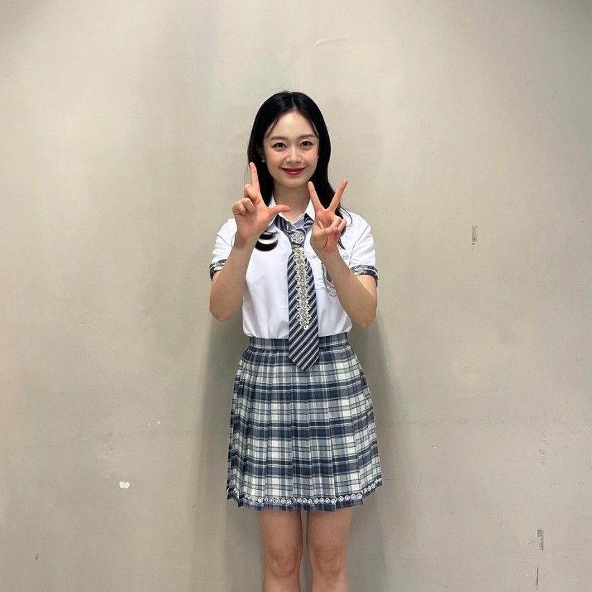 Behind-the-scenes cut of Jeon Somin