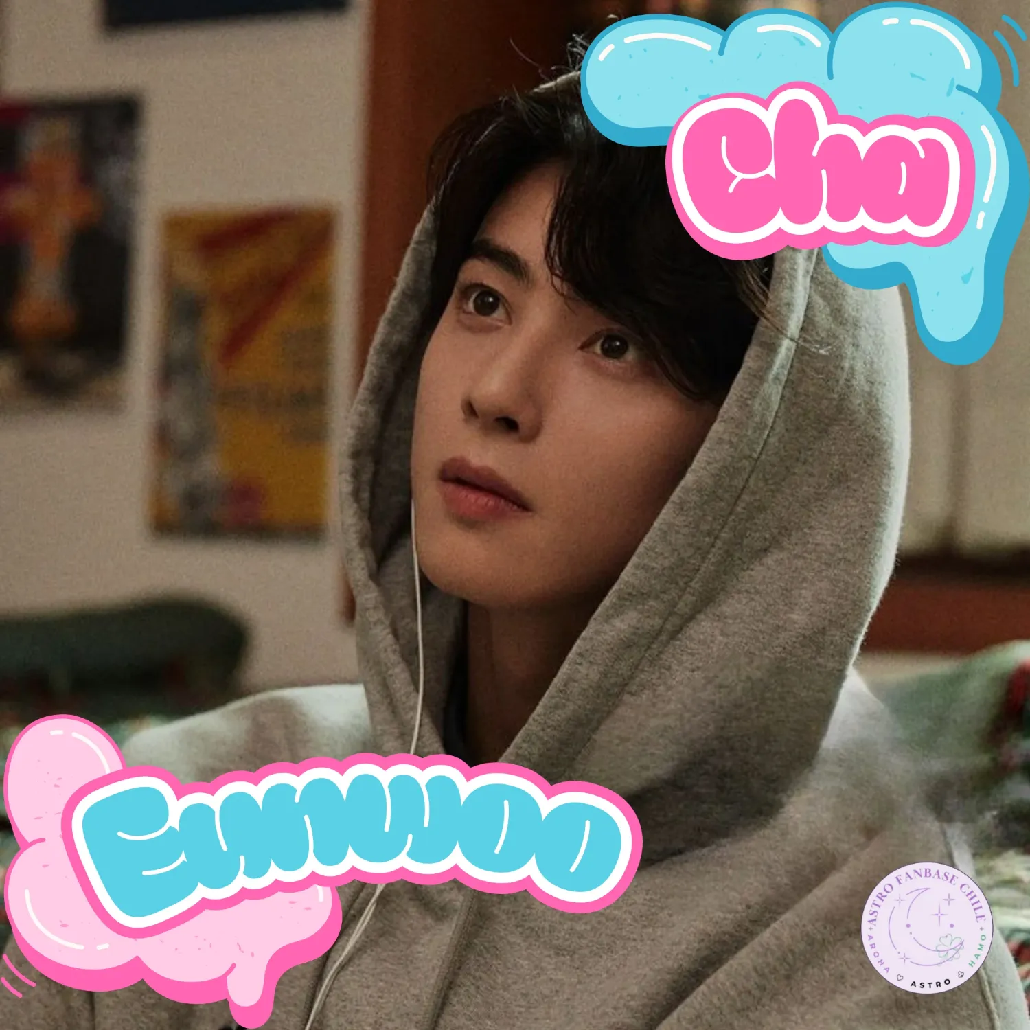 Recent activity shot of Cha Eunwoo