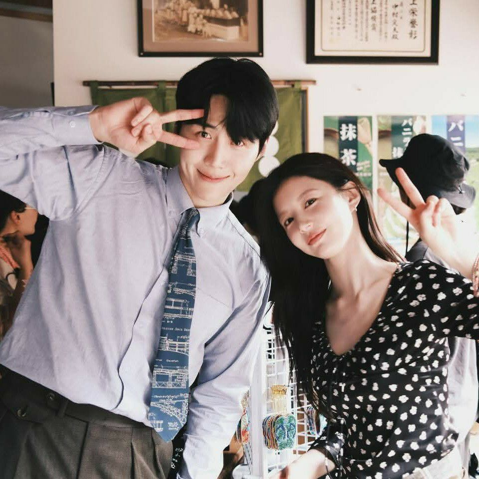 A moment captured by a fan of Kim Seonho