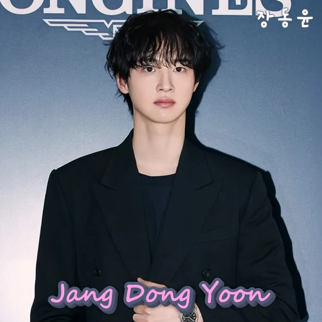 Behind-the-scenes cut of Jang Dongyoon