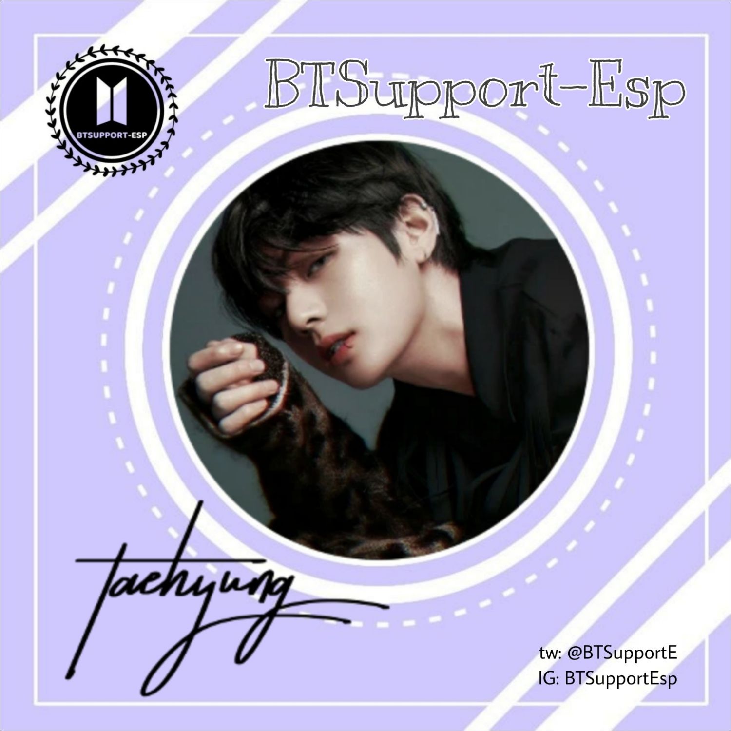 Latest photo of Kim Taehyung (V)