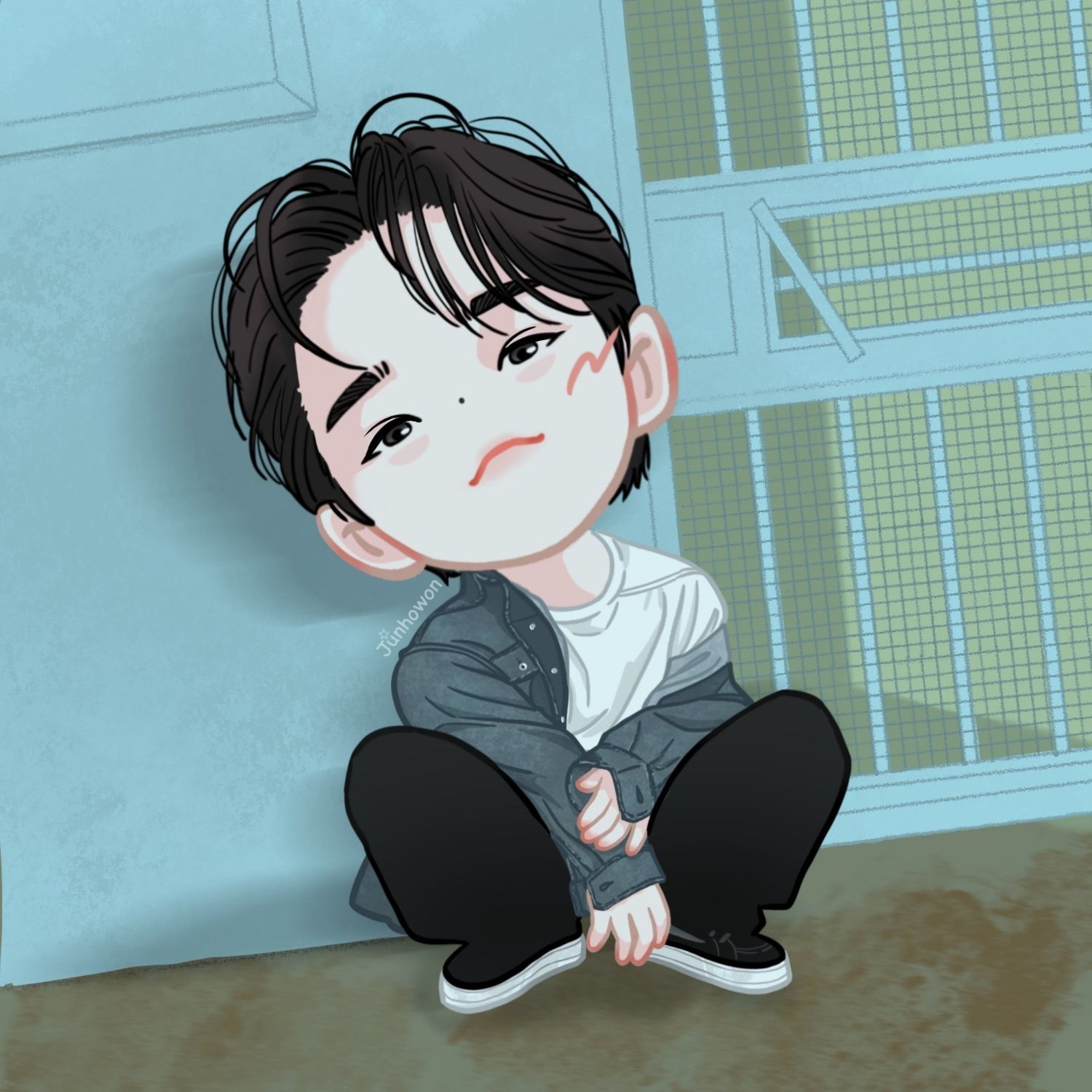 Momen yang diabadikan oleh penggemar Lee Junho