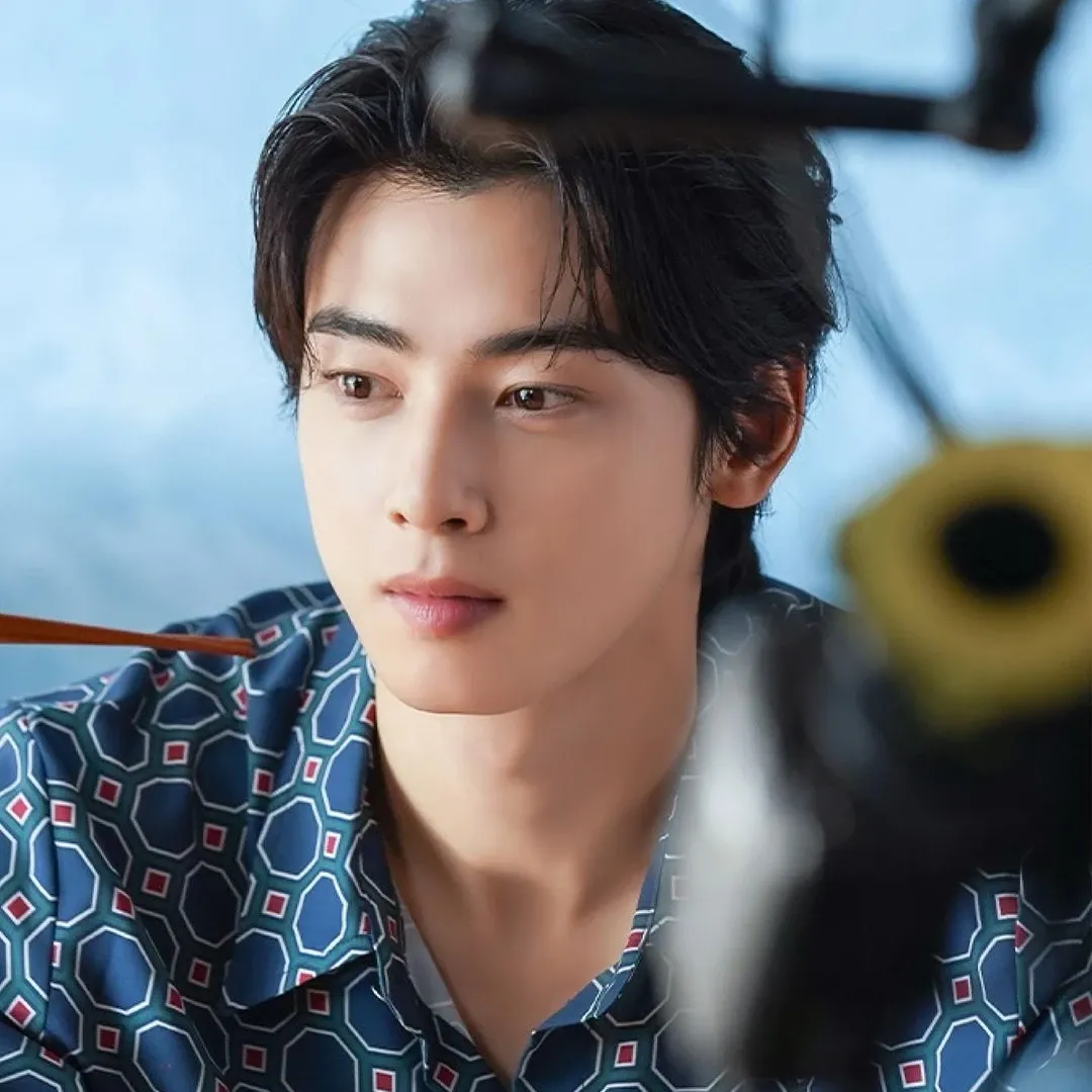 Recent activity shot of Cha Eunwoo