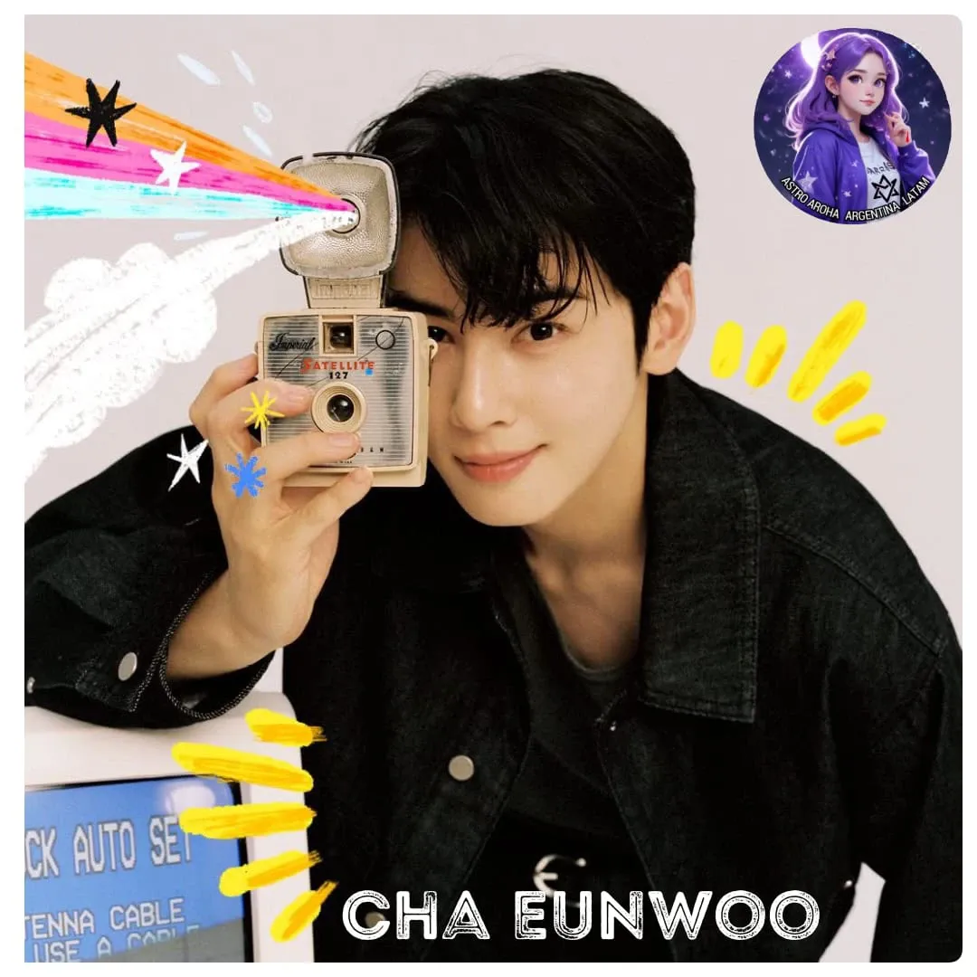 Recent activity shot of Cha Eunwoo