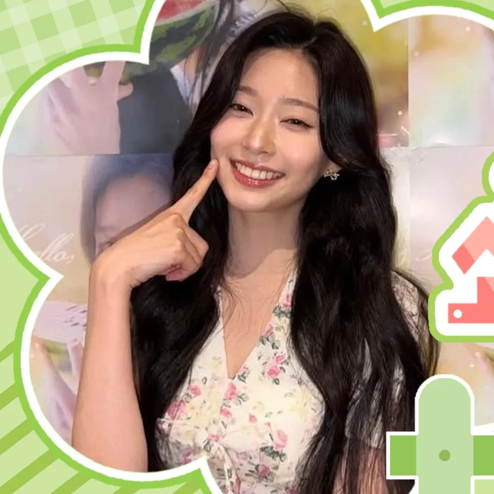 Behind-the-scenes cut of Kim Minju