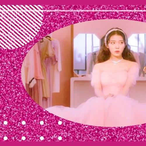 Behind-the-scenes cut of IU