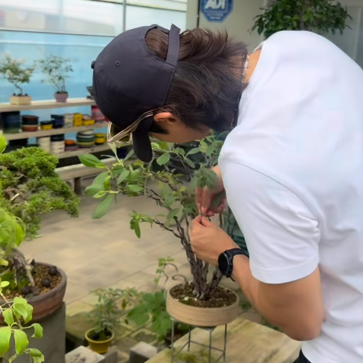 粉絲拍下的崔珉豪瞬間