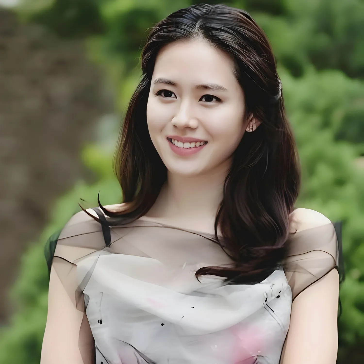 Momen yang diabadikan oleh penggemar Son Yejin
