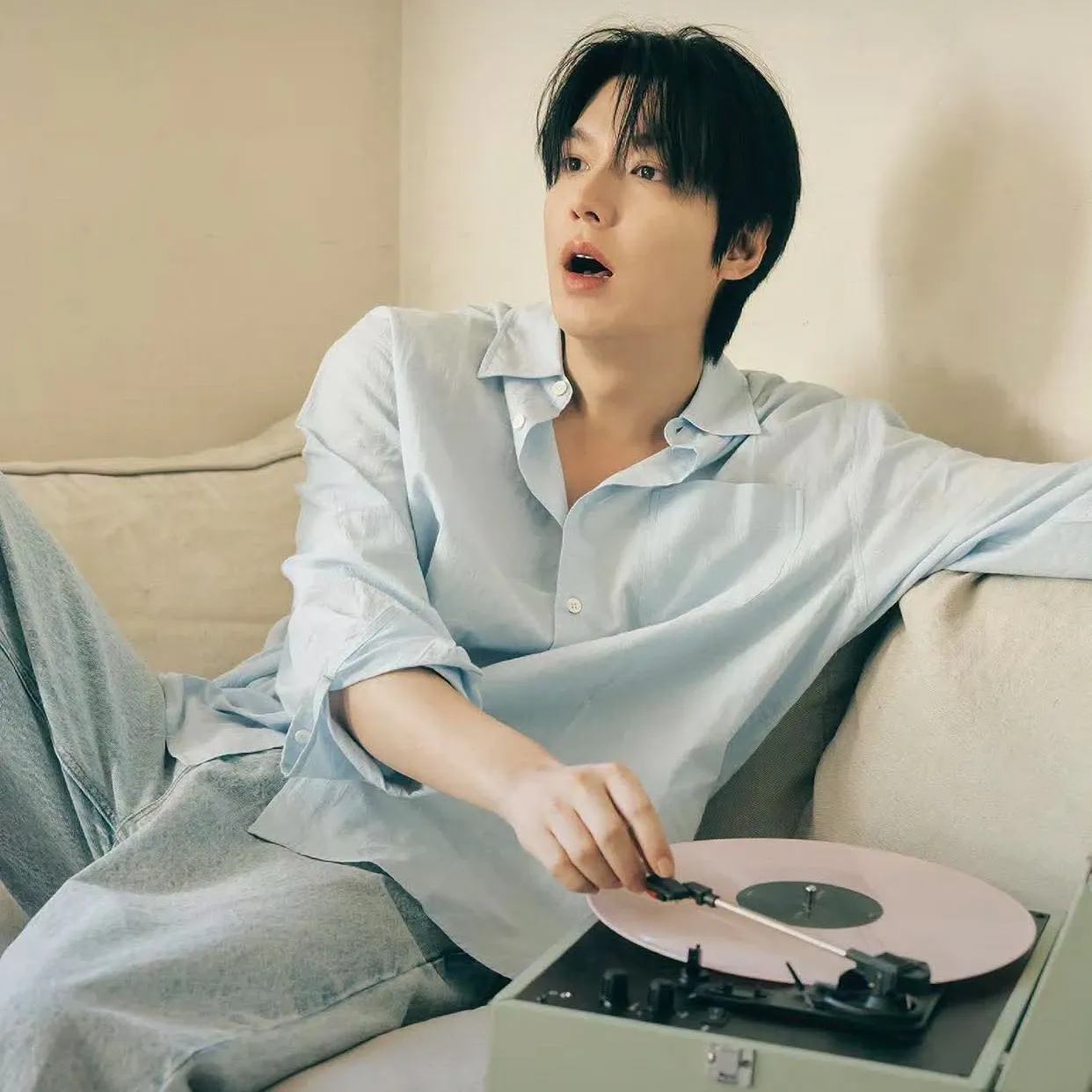 Recent activity shot of Lee Minho