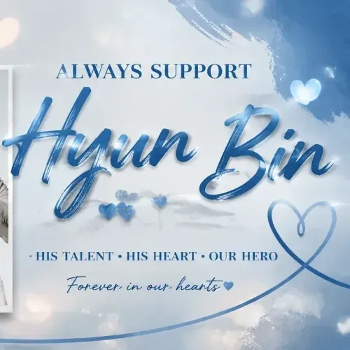 Cuplikan di balik layar dari Hyun Bin