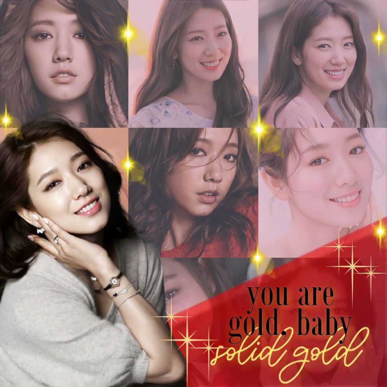 Behind-the-scenes cut of Park Shinhye