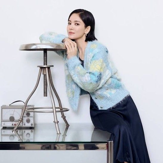 Behind-the-scenes cut of Song Hyekyo