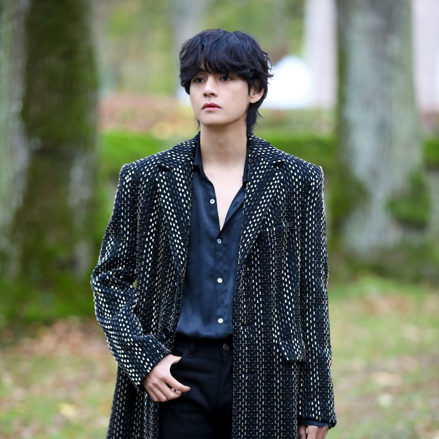 A moment captured by a fan of Kim Taehyung (V)