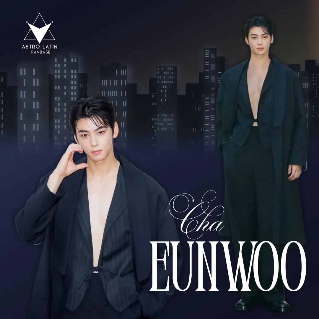 A moment captured by a fan of Cha Eunwoo