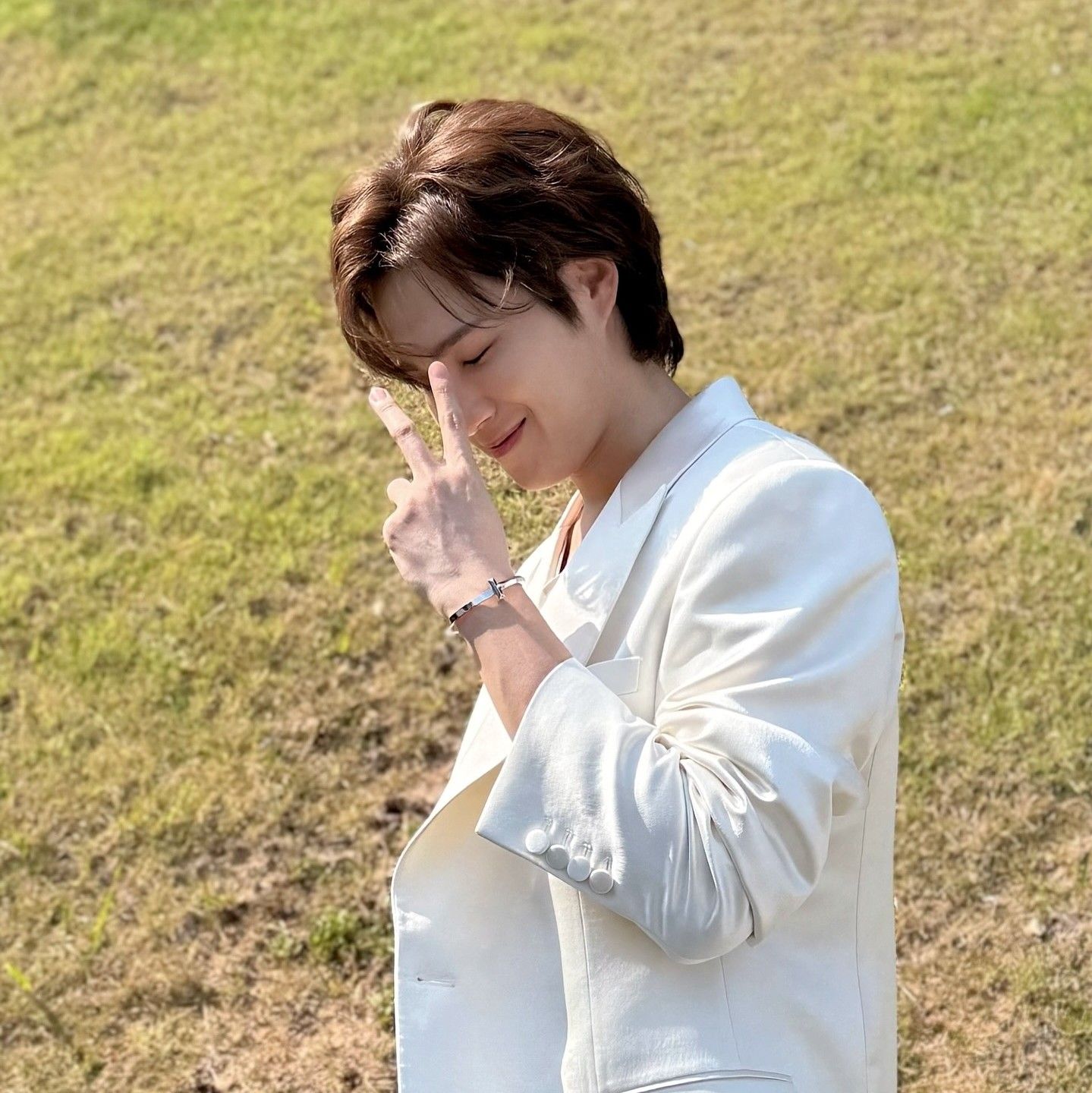 粉丝拍下的金熙栽瞬间