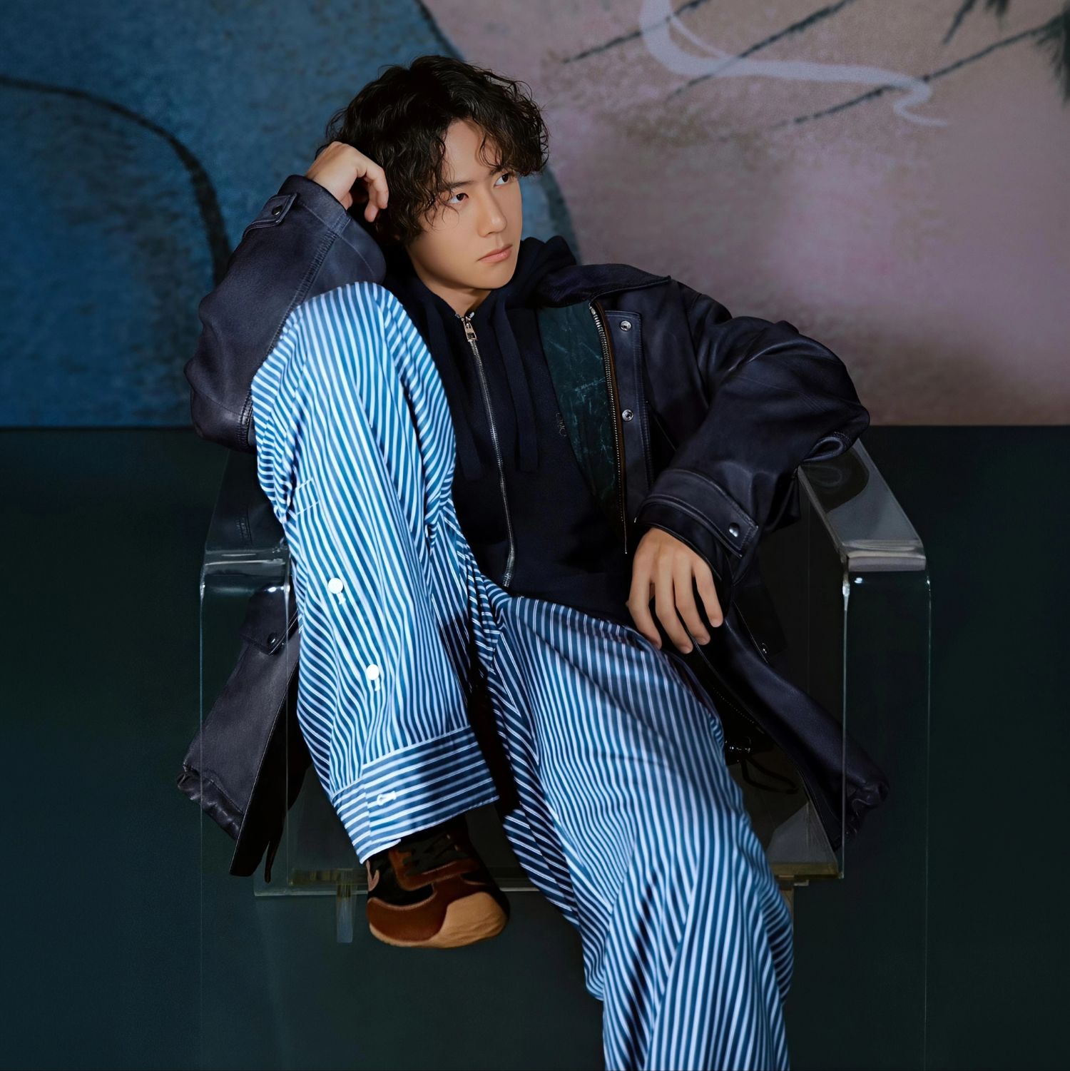 Behind-the-scenes cut of Wang Yibo