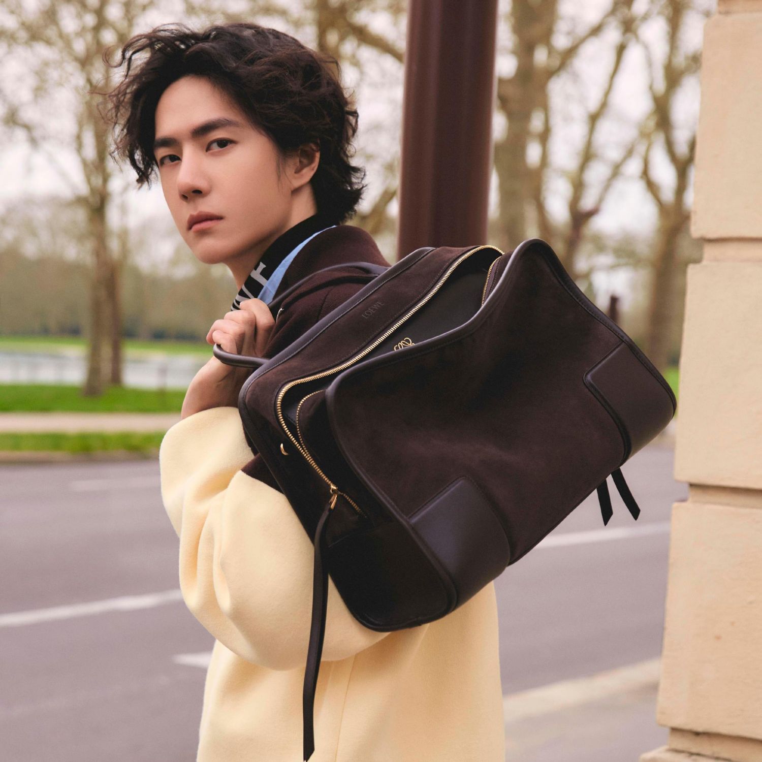 Behind-the-scenes cut of Wang Yibo