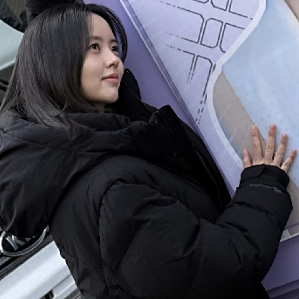 A moment captured by a fan of Kim Sohyun