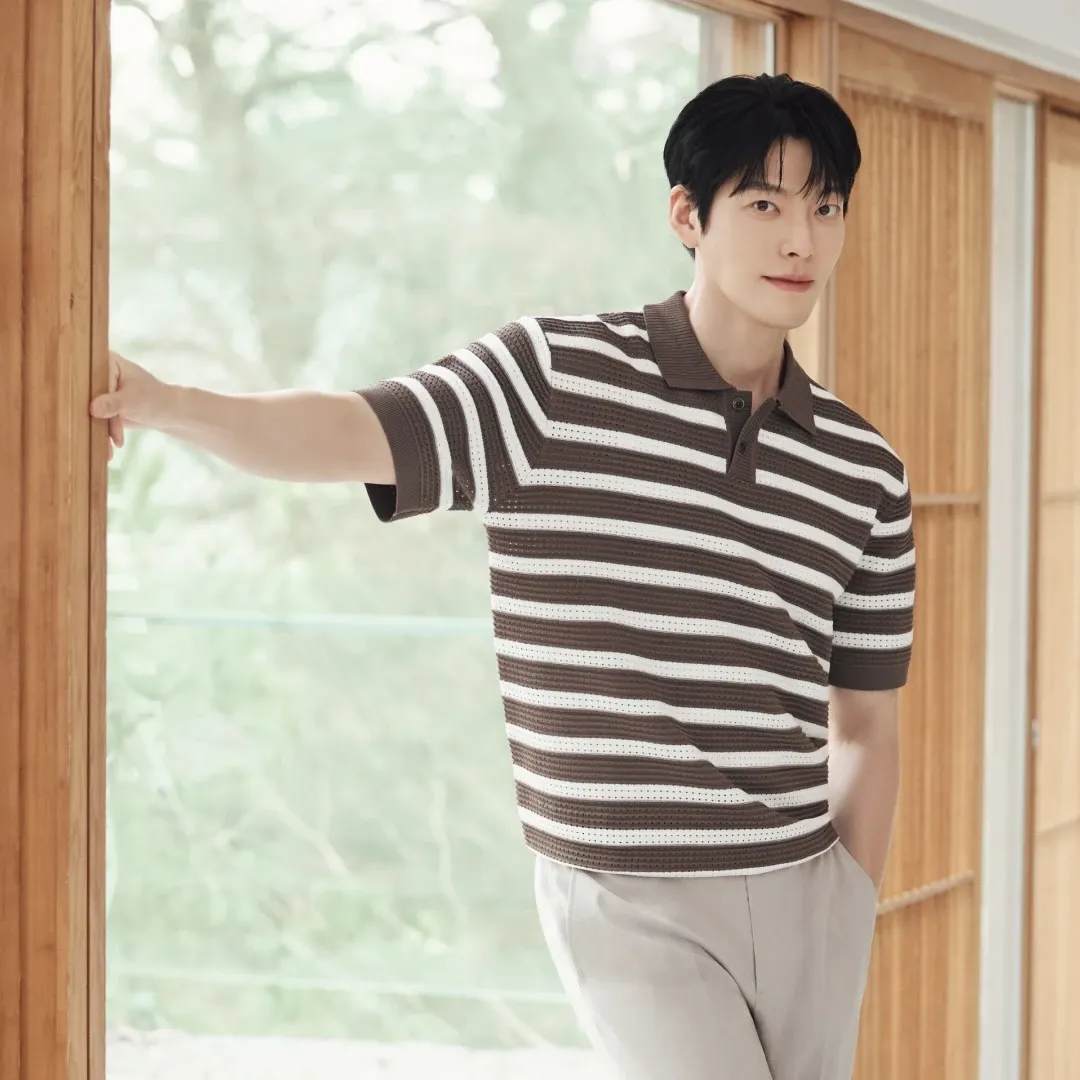 Behind-the-scenes cut of Kim Woobin