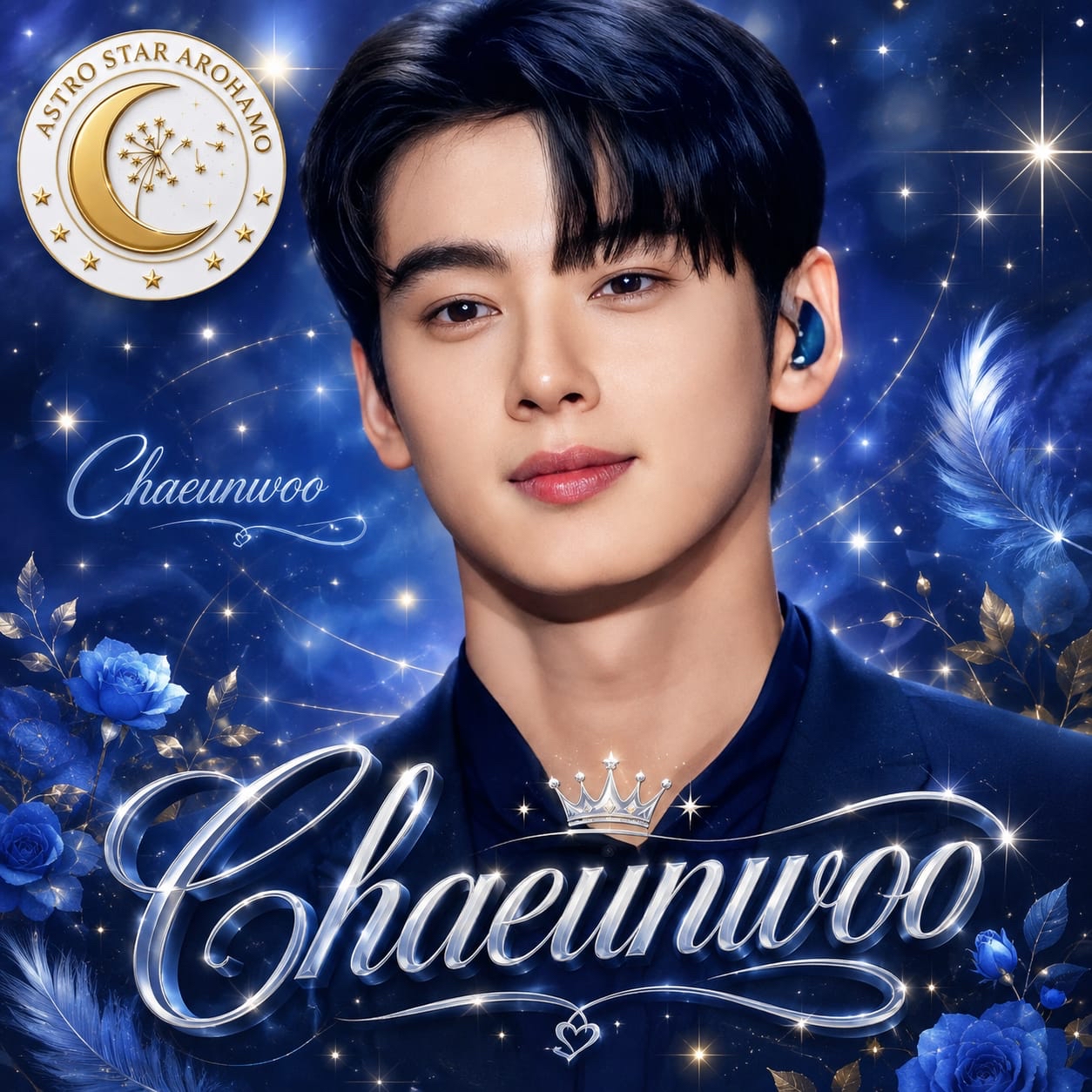 Recent activity shot of Cha Eunwoo